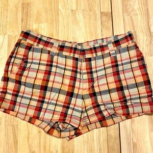 Y2K AE American Eagle Plaid shorts